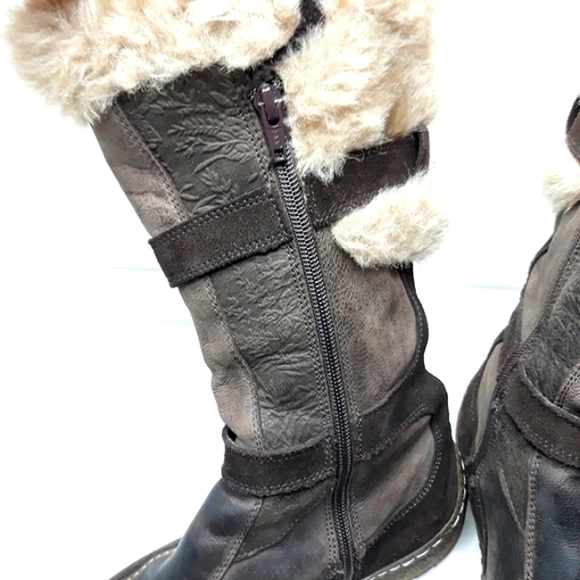 Spring Step leather Knee Winter Boots Size - Picture 6 of 10